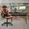 Flash Furniture Black Gaming Desk and Chair Set with Cup Holder BLN-X10D1904-OR-GG - alternate 1